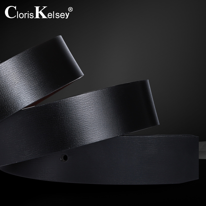 极速Cloris Kelsey belt double-sided cowhide belt rotating ne - 图1