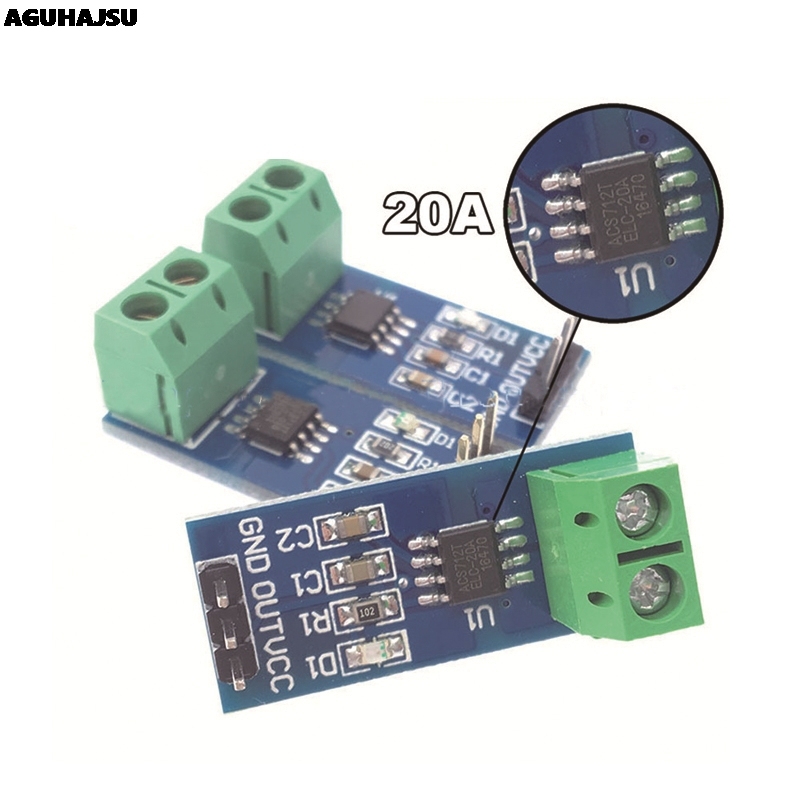 推荐Hot Sale ACS712 5A 20A 30A  Range Hall Current Sensor Mo - 图2