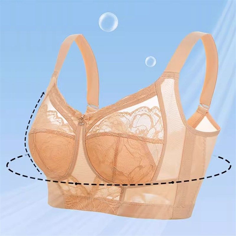 大胸显小胸内衣女全罩杯超薄款收副乳防下垂夏季大码全包裹文胸罩,淘宝优惠券,粉丝福利购,淘宝优惠卷