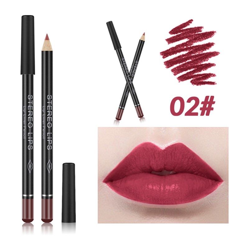 推荐12 Color Matte Brown Lip Liner Waproof Long Lasting - 图3