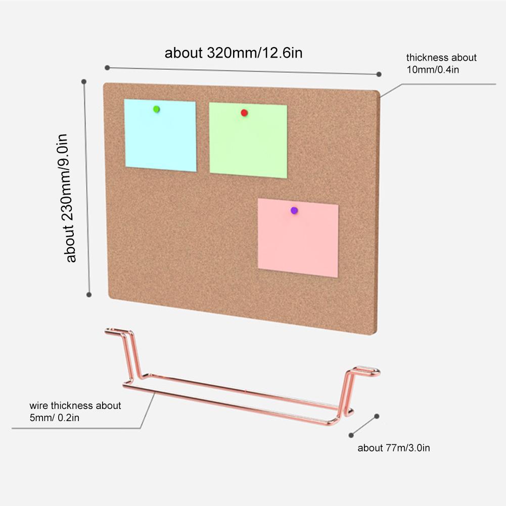 速发Cork in Board Message Board Memo Photo Pin board Organiz - 图0