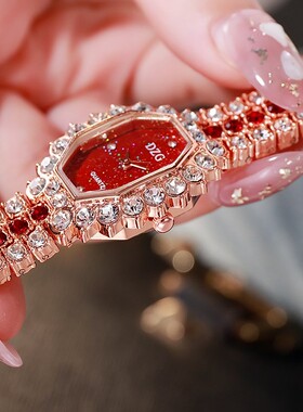 新品Ladies wahtch bracelet square watches diamond for women