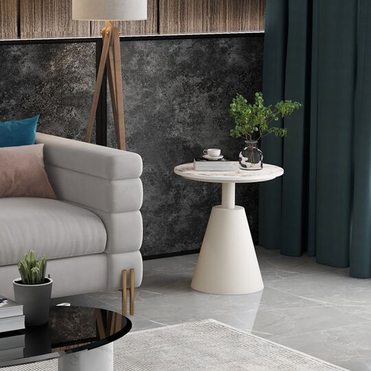 Nordic sofa side table bedroom bedside table living room slate corner table internet celebrity reception side table negotiation small round table coffee table