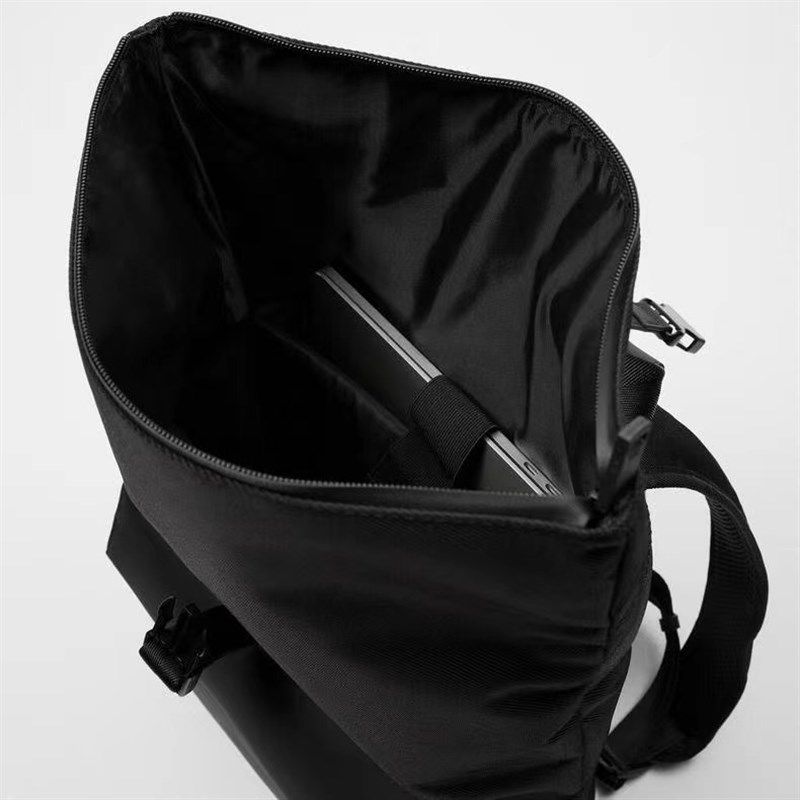 2023新款男包双肩包黑色尼龙学院风书包大容量休闲旅行电脑背包潮,淘宝优惠券,粉丝福利购,淘宝优惠卷