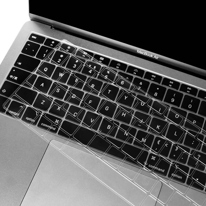 极速TP Transparent Clear Keyboard Cover Skin for Macbook Air - 图0