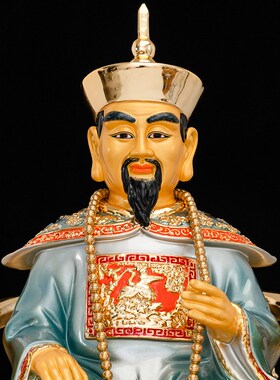 纯铜鎏金黄三太爷太奶像s胡三太爷太奶像黄家胡家四大家族供奉摆