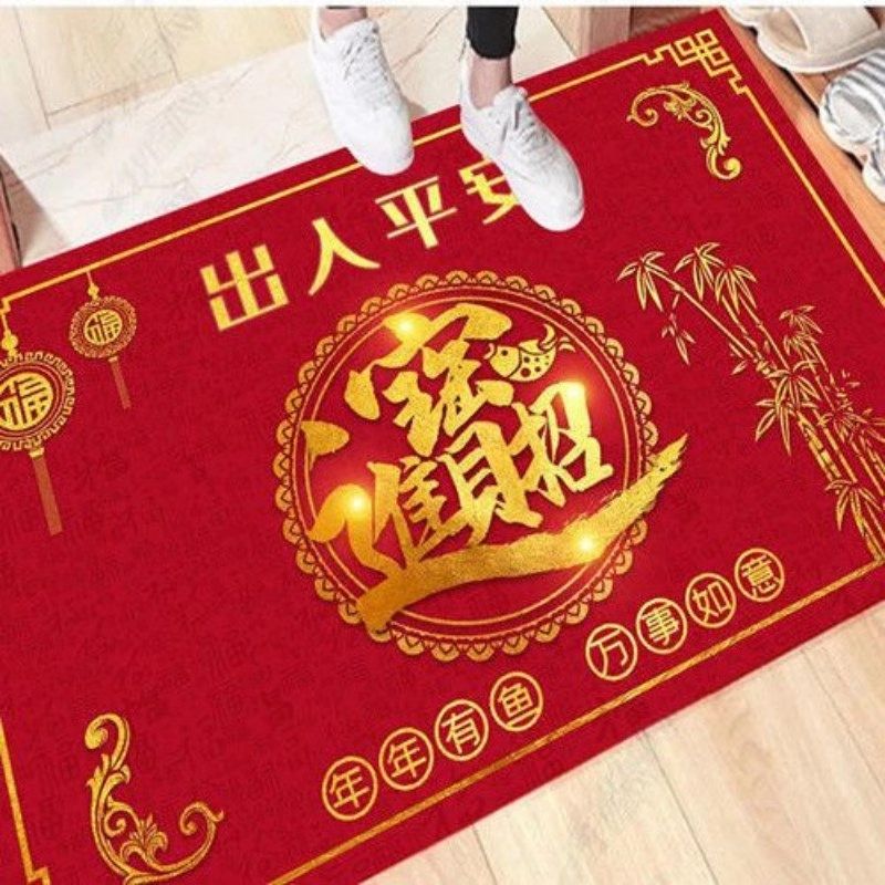 2025新年地垫脚垫门垫进门家用门口垫子耐脏易打理脚踏垫蛇年地毯,淘宝优惠券,粉丝福利购,淘宝优惠卷