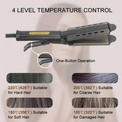 速发Hair Straightener 4 Gear Adjustment Tperature Hair Strai - 图1