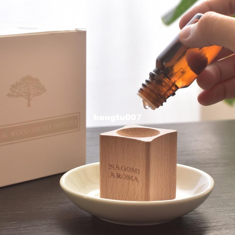 新品Pure Essential Oil Diffuser Pure Wood Aromatherapy Diffu - 图1