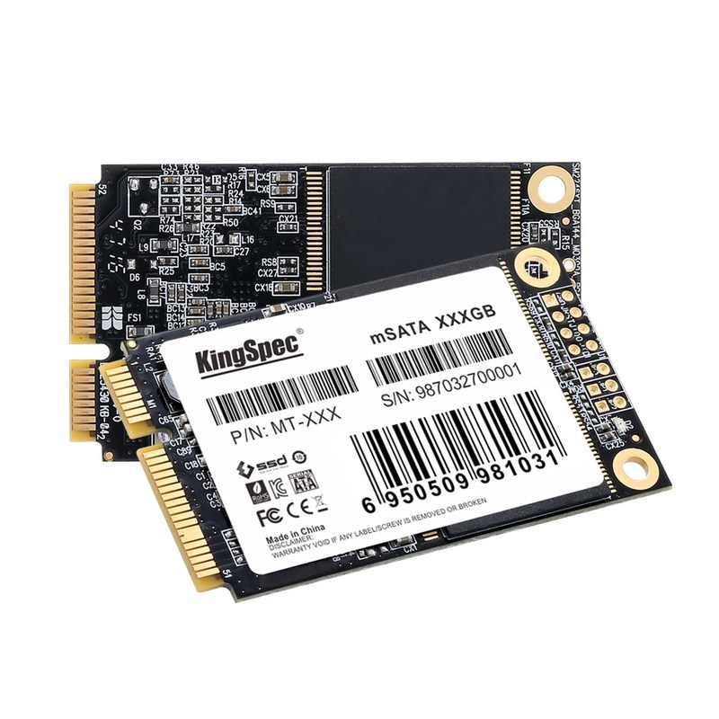 推荐KingSpec mSATA SSD Original 64GB 120GB 240GB SSD 1TB HDD - 图1