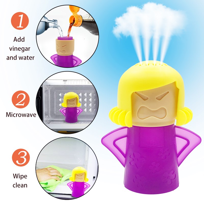 Microwave Cleaner Appliances Oven Kitchen Angry Mama for The - 图0