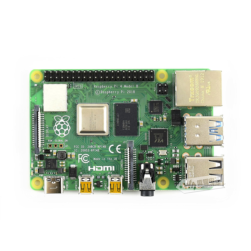 树莓派4B Raspberry Pi 4G显示器屏 8GB开发板python编程电脑套件-图0