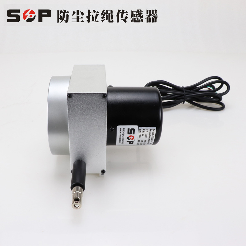 防尘编码器SOP拉绳编码器WPS-S-P-4000增量式1000P拉绳尺电位器