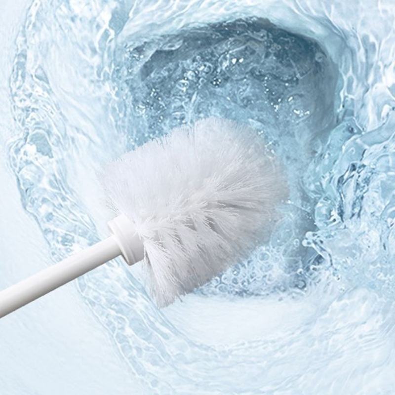 推荐Universal Plastic Toilet Brush Head Replacement White Bl - 图3