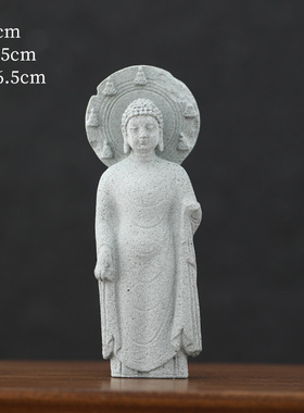 景观僧佛像小摆件花卉园艺盆景假山微景观鱼缸造景佛陀装饰工艺品