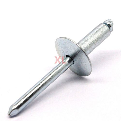 4.大头铁铆钉全开口帽8M钉拉大沿型6 大帽铆钉圆头M4抽芯铆钉拉. - 图2