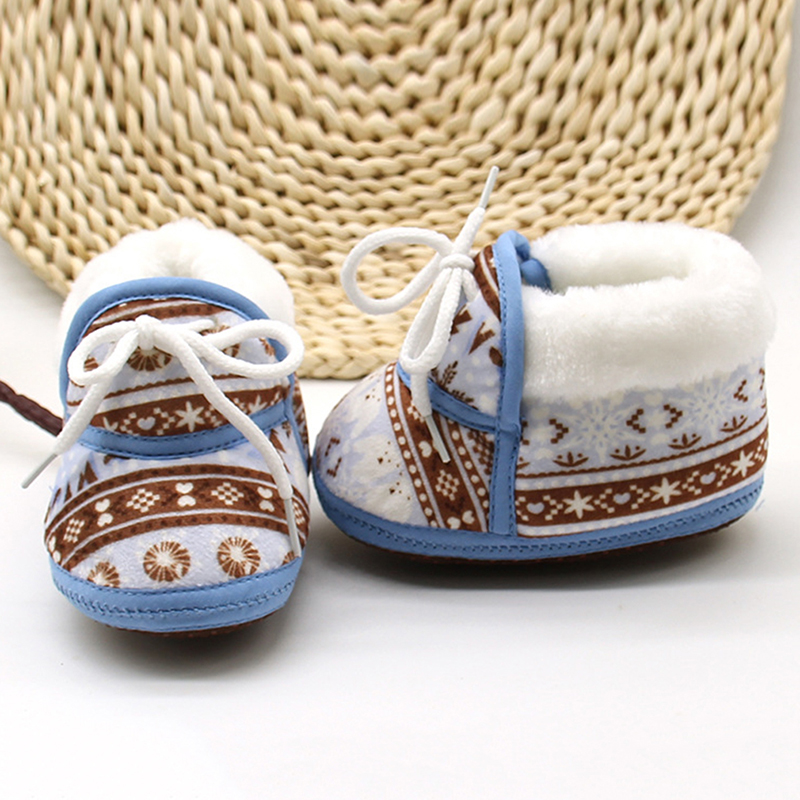 推荐2020 Brand Casual Newborn Infant Girl Boy Baby Snow Boot - 图0