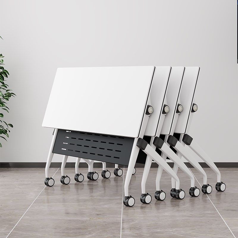 折叠培训桌 会议桌椅组合长条桌可移动拼接办公桌 简约培训机构桌