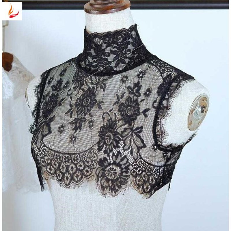 速发qiu dong false white gauze collar lace collar female jok - 图0