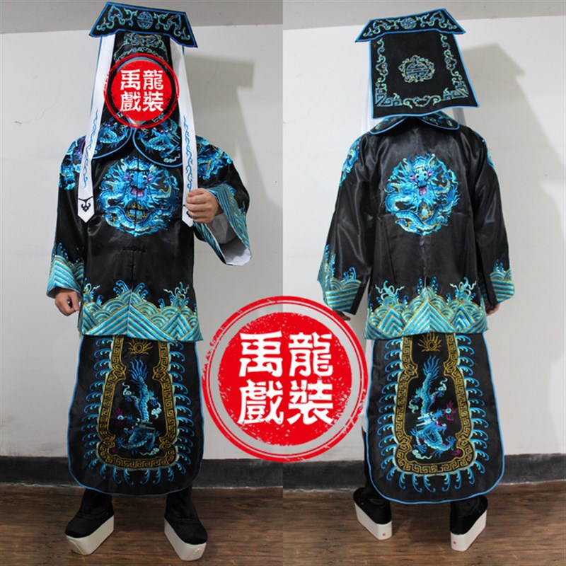 速发戏剧王朝马汉戏服装张龙赵虎戏服装戏曲马褂龙套衣演出影视服 - 图1