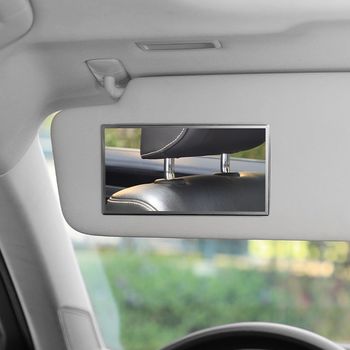 ເຫມາະສໍາລັບ Volkswagen Touareg Atlas car sunshade vanity mirror car co-pilot vanity mirror shading