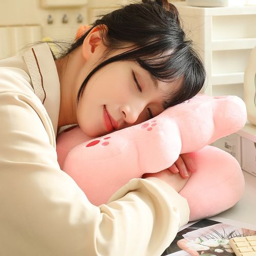 小学生午睡枕趴睡枕办公室工位午休枕头儿童神器桌子上趴趴枕抱枕 - 图1