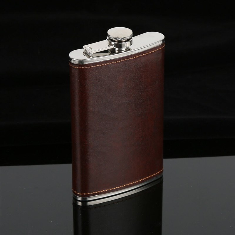 极速Hip Flask 5-10 oz Hip Flasks Whisky Flasks Wine Liquor A - 图2