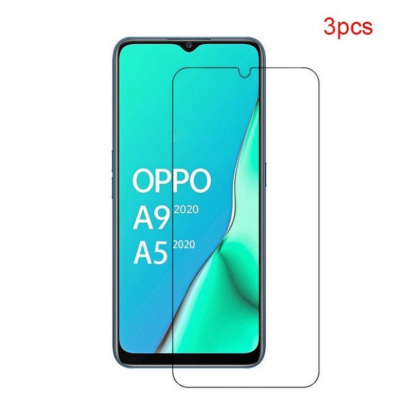 推荐3PCS Screen Protector Tempered Glass For OPPO A9 2020 Pr - 图1