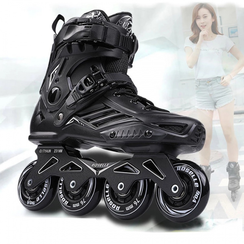 极速RS6 Inline Skates Professional Roller Skate Shoes Slalom - 图3