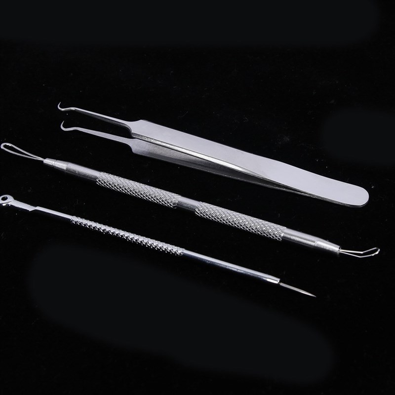 Pimple Extractor Makeup-Tools Blackhead-Remover-Kit Face-Cle - 图2