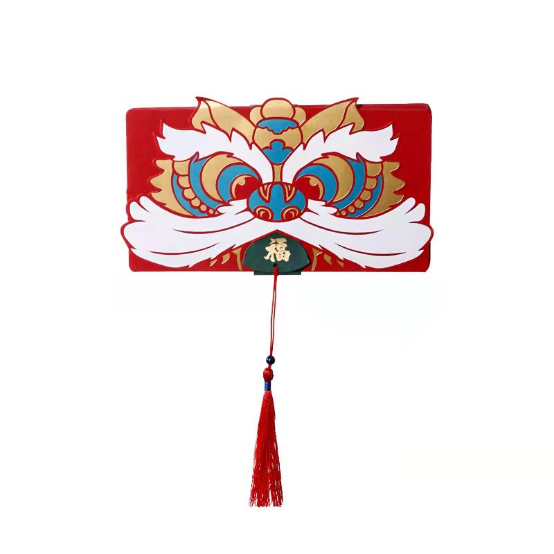 推荐Creative year of the tiger Zodiac red envelope bag Sprin - 图2