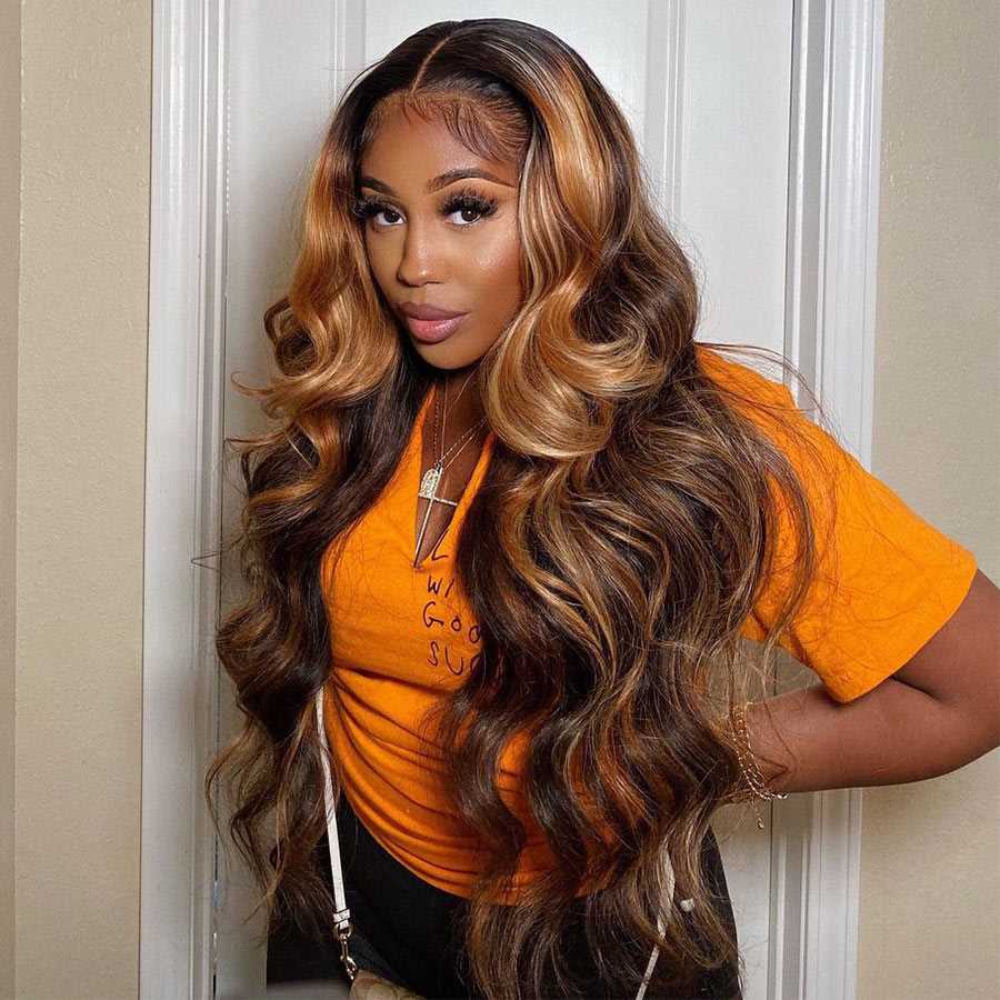 推荐1x6x2 Body Wave Lace Front Wig Pre Plucked 250 Density 0 - 图2