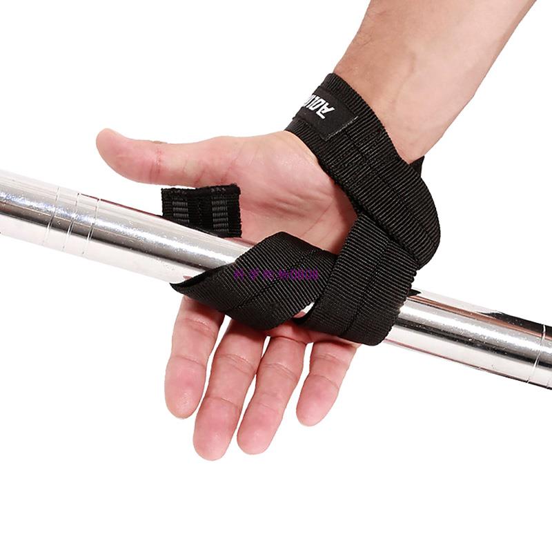 1 Pair Weight Lifting Hand Wrist Belt Protection Strap Brace - 图2