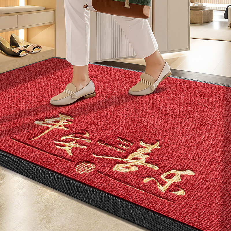 高级感地垫入户门垫进门脚垫家用门厅可定制镶边2024新款玄关地毯,淘宝优惠券,粉丝福利购,淘宝优惠卷