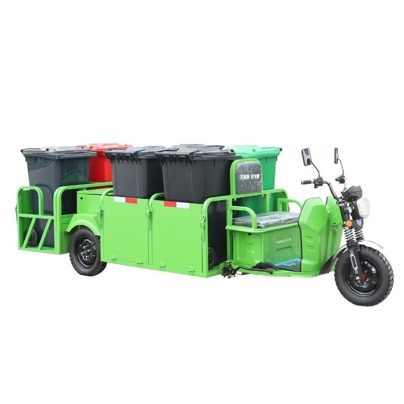 垃圾车环卫三轮车保洁车四桶垃圾清运清洁车垃圾桶转运电动三轮车,淘宝优惠券,粉丝福利购,淘宝优惠卷