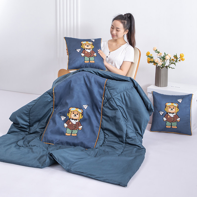 卡通抱枕被子两用办公室午休空调夏凉被车载沙发靠垫枕头被,淘宝优惠券,粉丝福利购,淘宝优惠卷