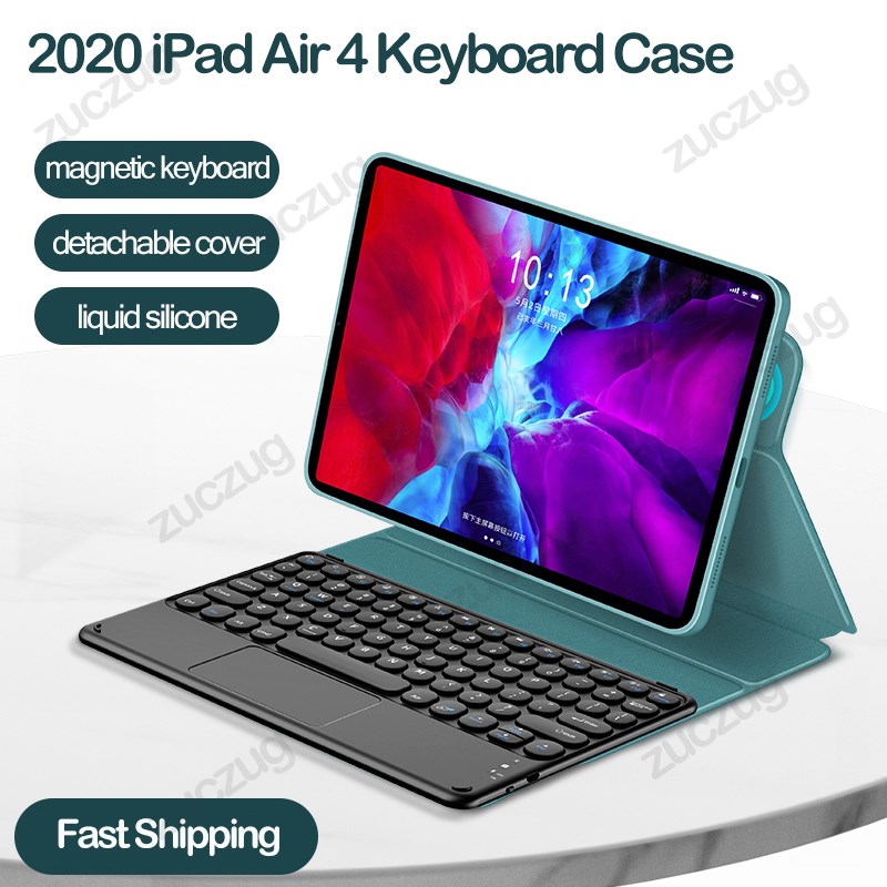 Magnetic Keyboard Case for 2020 iPad Air 4 10.9 UCase with K-图0