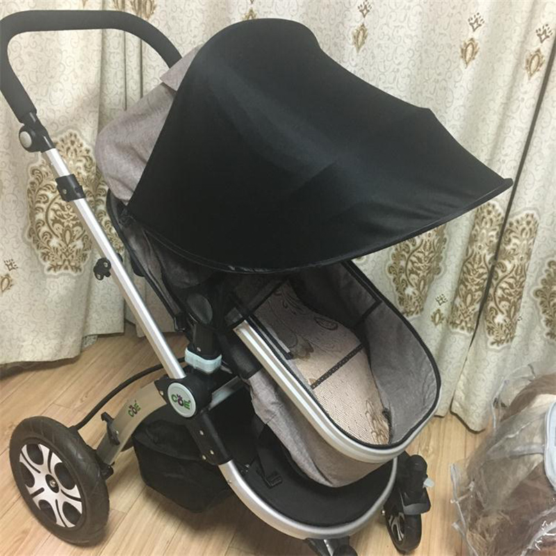 推荐Baby Stroller Sun Visor Carriage Sun Shade Canopy Cover-图2