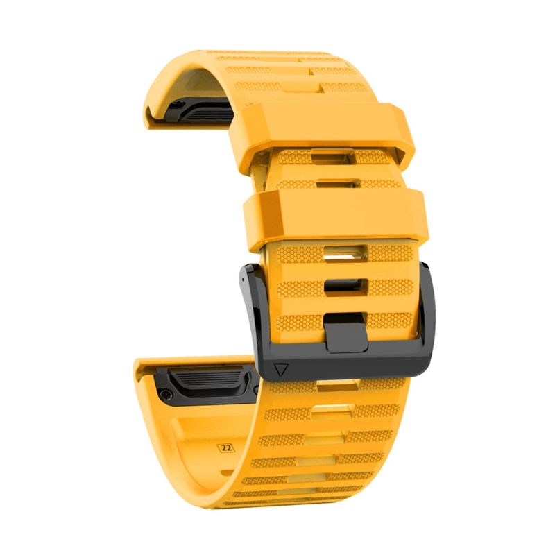 22mm Watch Strap Silicone Wrist Band for Gar-min Fenix6/5/5P - 图3