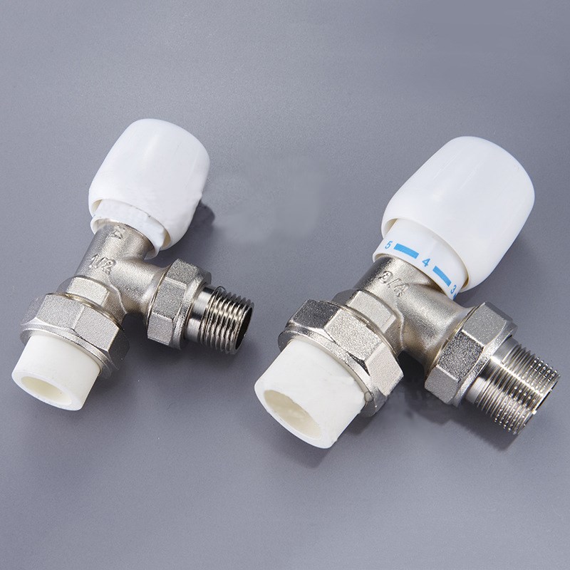 1/2'' 3/4'' 1'' Male Thread Brass  PPR Thermostatic Radiato - 图2