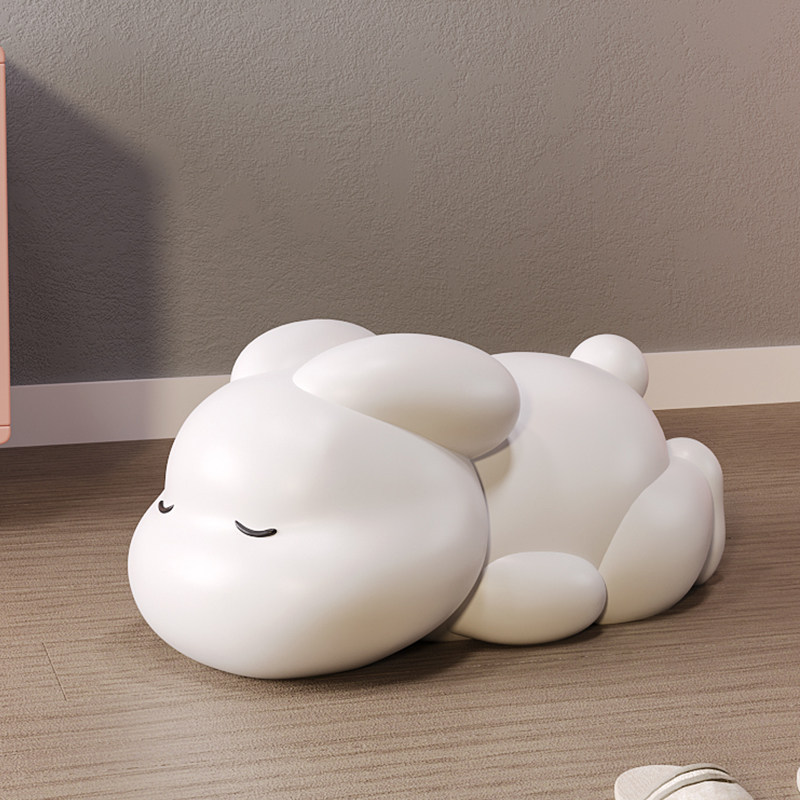 卡通可爱换鞋凳创意个性奶油风凳子入户门门口家用穿鞋凳儿童矮凳,淘宝优惠券,粉丝福利购,淘宝优惠卷