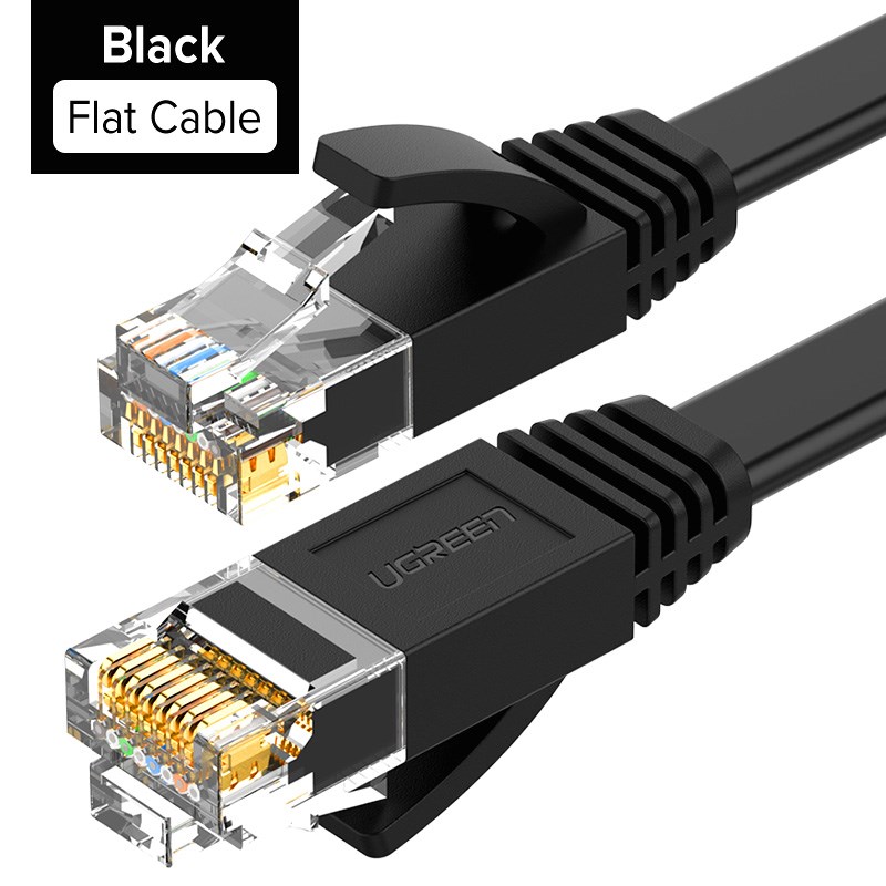 GREEN Ethernet Cable 1000Mbps  6 Network Lan Cord TP Giga - 图0