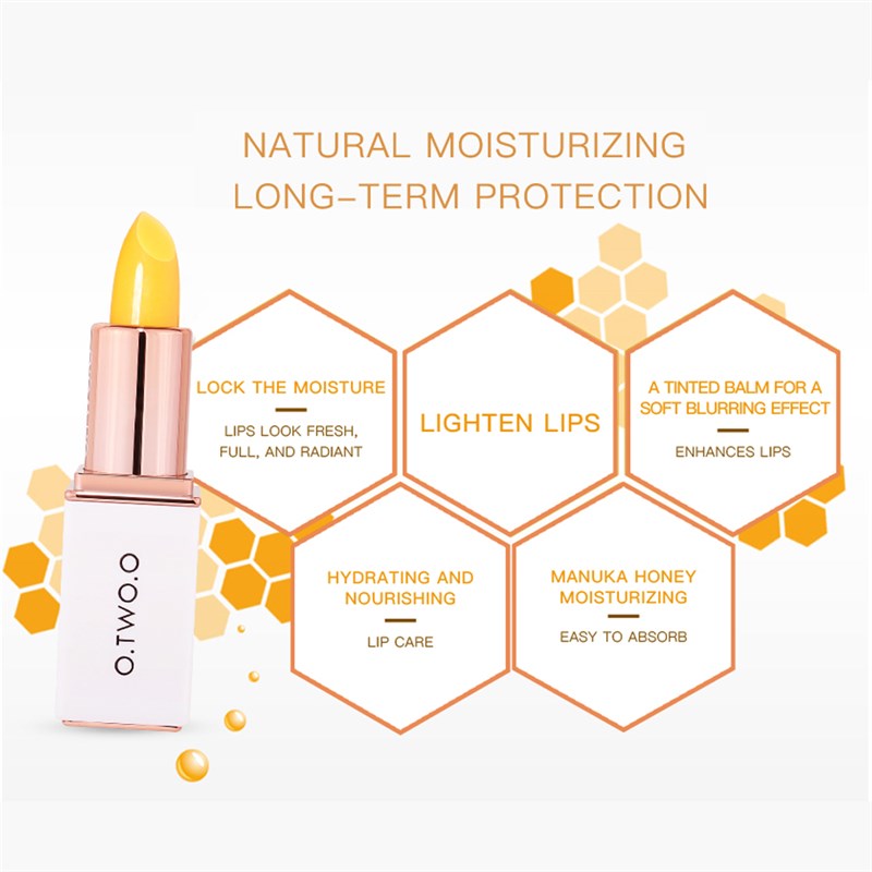 推荐O.TWO.O Colors Ever-changing Lip Balm Lipstick Long Last-图2