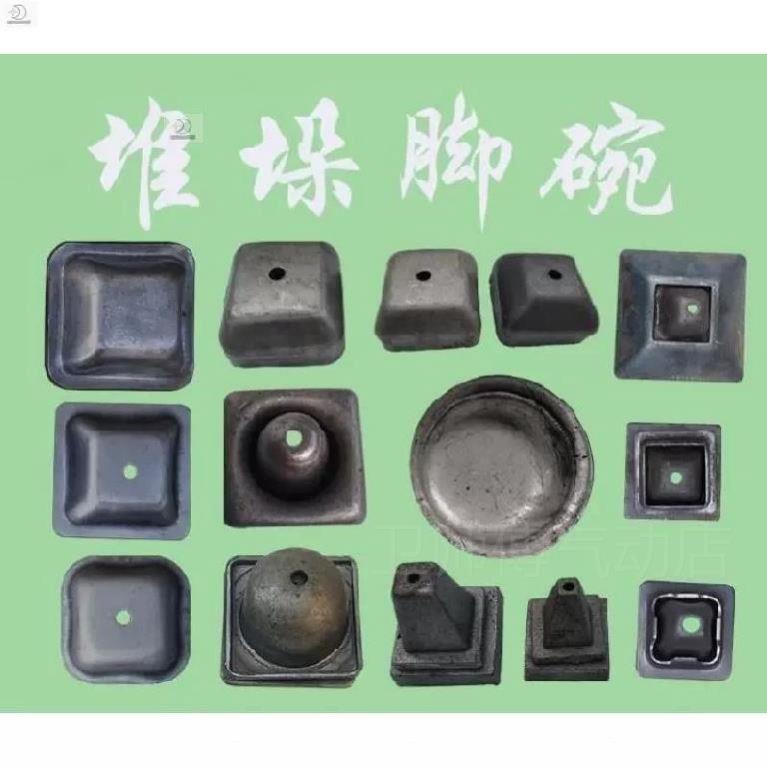 新品。方管堆垛脚碗底座货架堆脚杯周转箱角料箱堆垛顶盖封头方管-图0