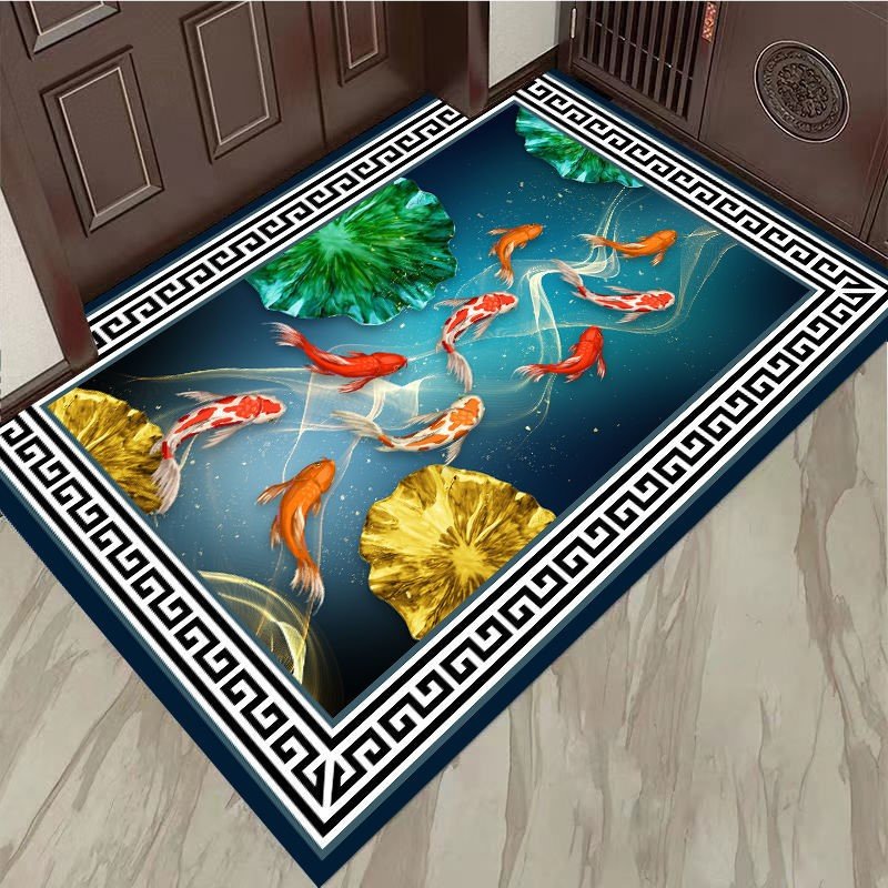 网红3d three-dimensional floor mat entrance household doorma - 图2