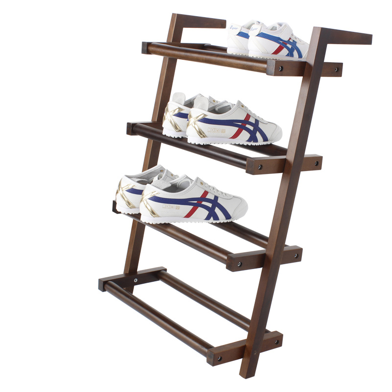 极速Nordic shoe rack simple household narrow space-saving mu-图0