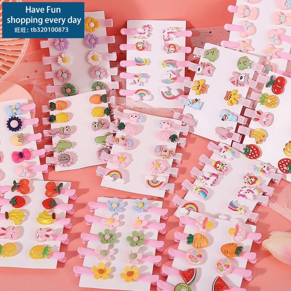 速发kids hair clips girls baby princess hairpins accessories - 图0