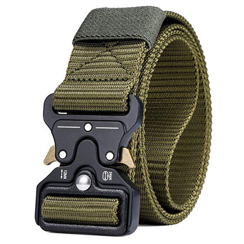 网红Plus Large Big Size 150 170cm Men's Belt Army Outdoor Hu - 图1