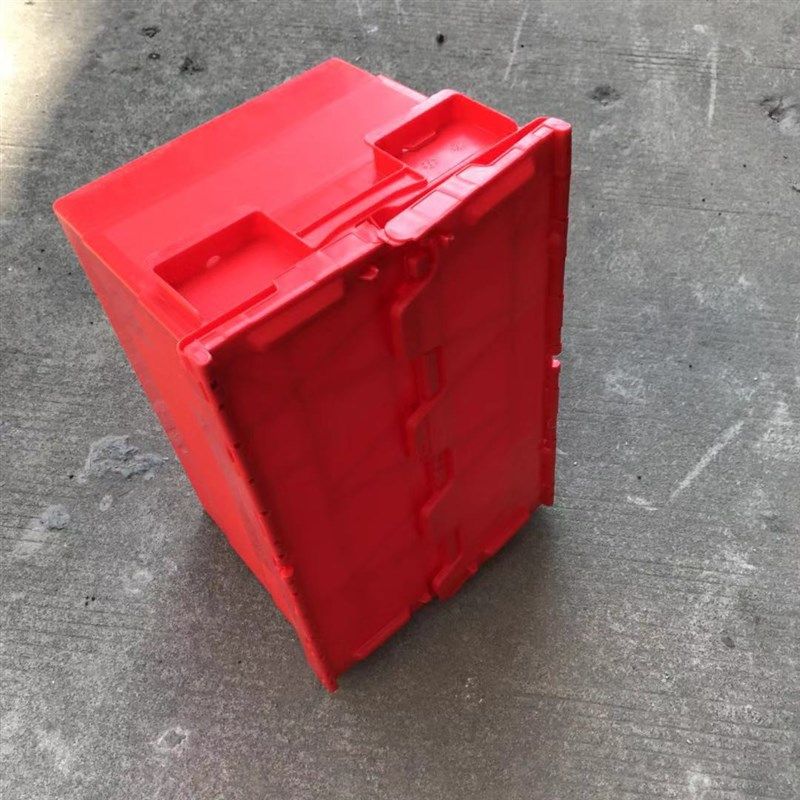 带盖中转斜插式物流箱 大号工业塑料周转箱 多颜色加厚仓储塑胶箱,淘宝优惠券,粉丝福利购,淘宝优惠卷