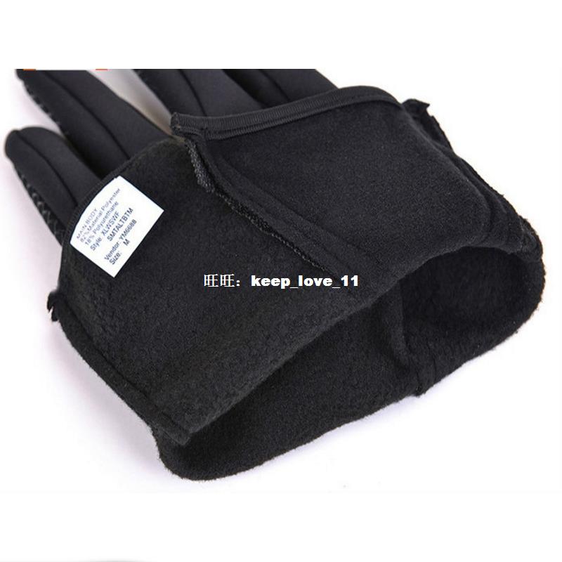 i Gloves Whinter Kyep Warm Windproif Skoing Motorcecle Gl - 图1